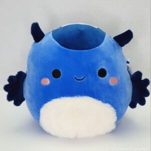 JACKEN 🐠 Retail Exclusive Blue & White Sea Slug w Fur Original Squishmallow NWT